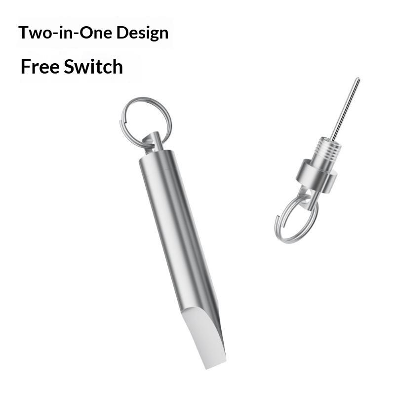 Edc Daily Carry - Portachiavi 2 in 1 in Lega