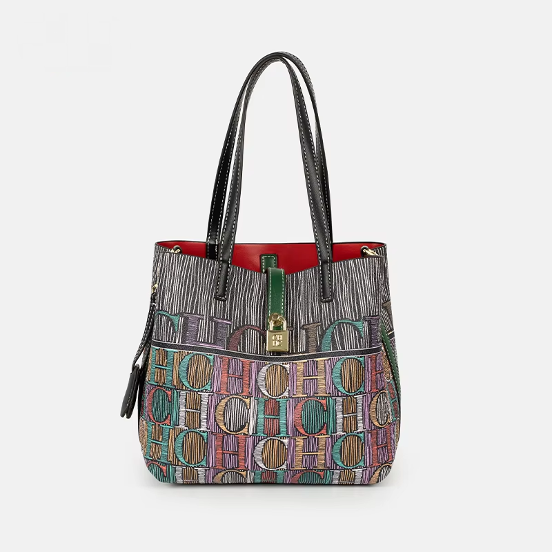 Edc Carry Bag - Borsa a secchiello CH Art stampata