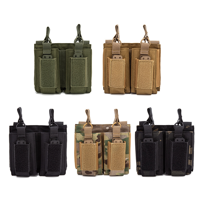 Edc Carry Holster - M4 M14 M16 Molle Doppia custodia
