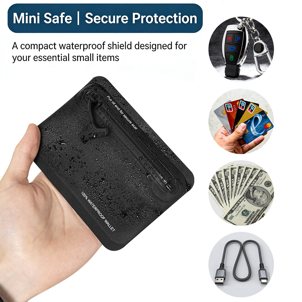 Portamonete con Cerniera 100%  - Leather Edc. Carry Pouch recensione e prezzo