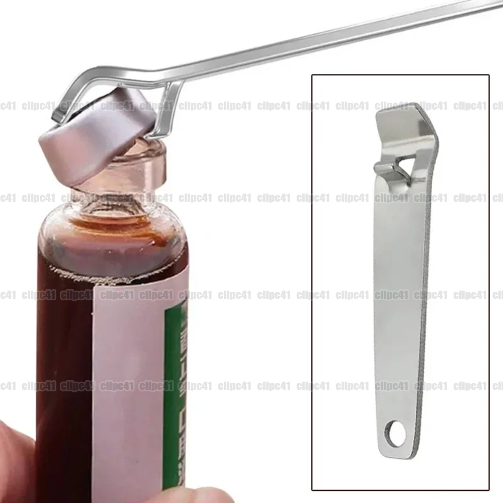 1Pc In Acciaio Inox Orale Liqu - Bottle Opener Keyring recensione e prezzo