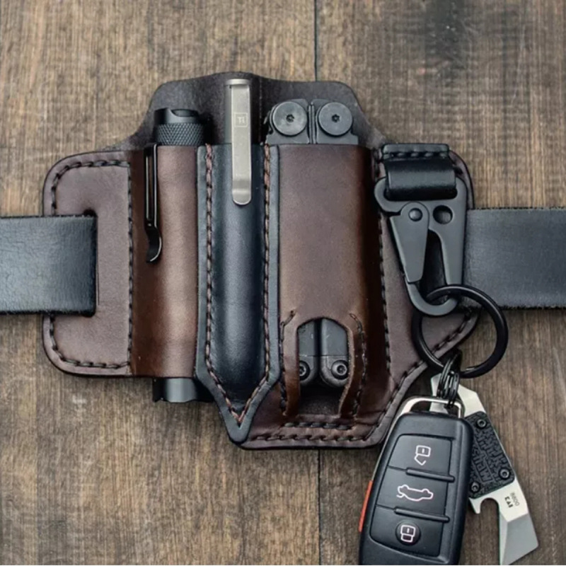 Borsa Tattica in Pelle EDC, Ma - Leather Edc. Carry Pouch recensione e prezzo