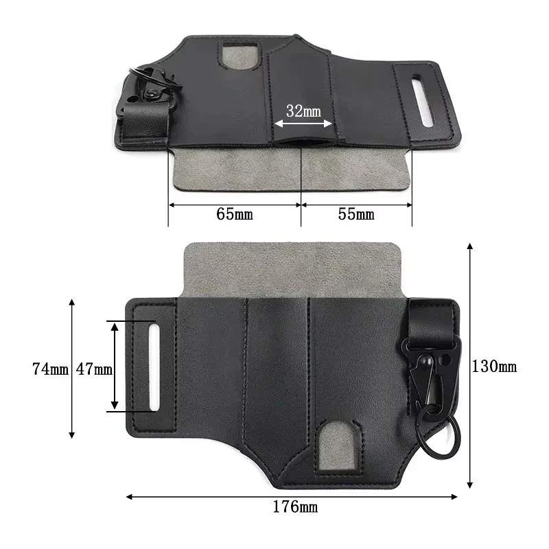 Appendiabiti in pelle di vacch - Leather Edc. Carry Pouch recensione e prezzo