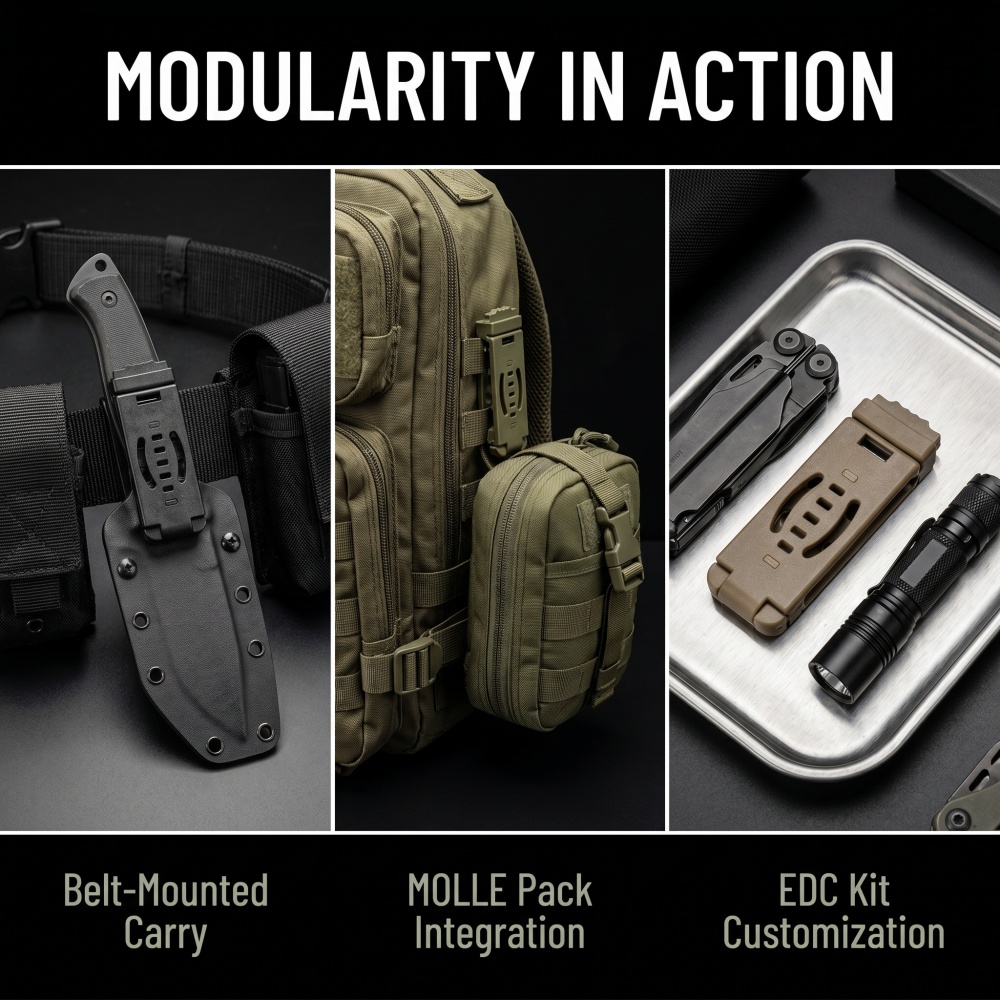 Clip di fissaggio a cintura MO - Edc Carry Holster recensione e prezzo