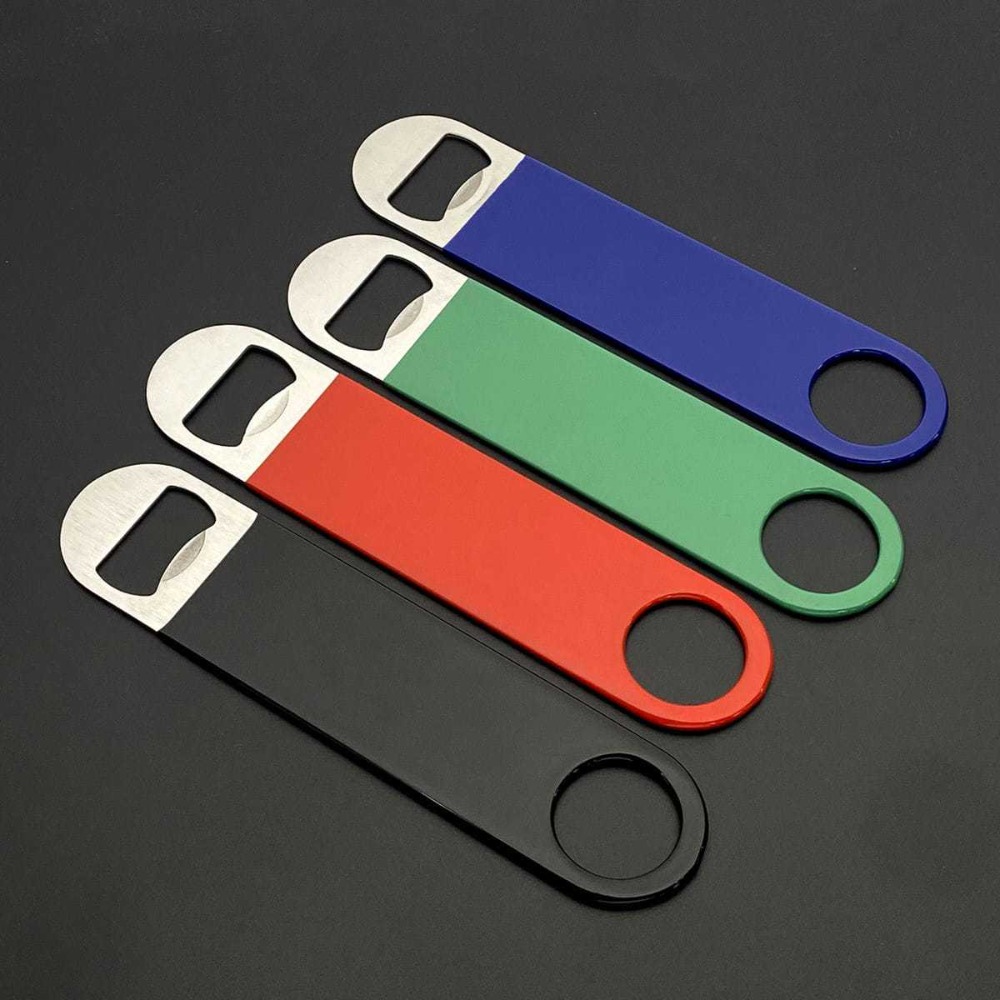 Apribottiglie da Barman Piatto - Bottle Opener Keyring recensione e prezzo