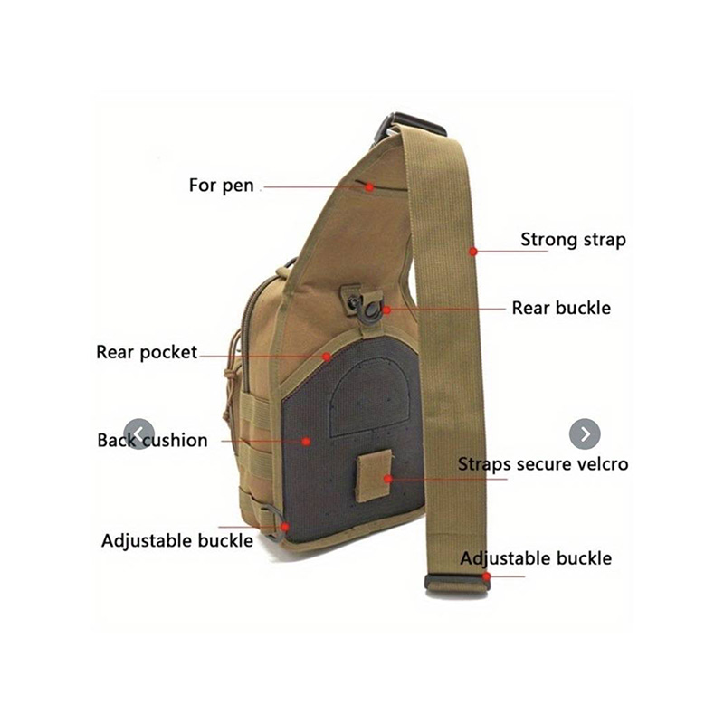 Borsa pettorale borsa a tracol - Edc Carry Bag recensione e prezzo